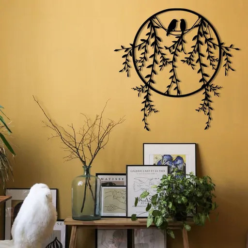 Dekorativní kovový doplněk na zeď Sirayet