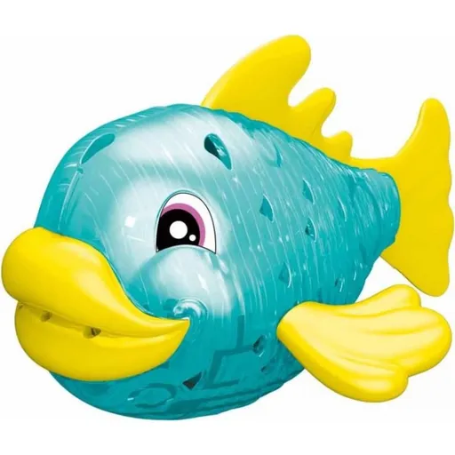 Potápěcí ryba se světlem zelená