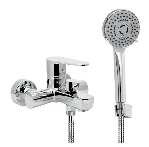 NOVASERVIS Koupelnová sada vanová Titania Fresh, chrom 96025,0