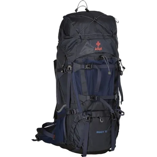 KILPI BIGGY 70 Turistický batoh, černá, velikost