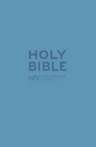 NIV Pocket Cyan Soft-tone Bible with Zip - New International Version
