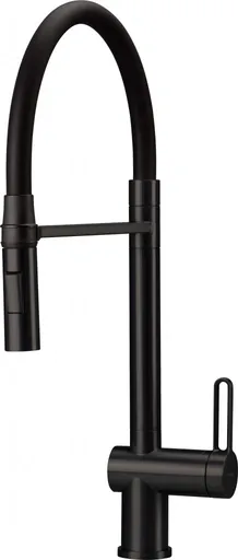 DEANTE Magnetic kuchyňská baterie s elastickou výpustí 2 typy proudu černá BRM_N72M