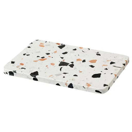 Servírovací talíř SERVE-IT 23 x 16 cm, terrazzo, RIG-TIG