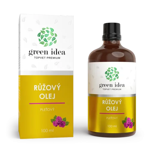 Růžový pleťový olej 100 ml - Green idea