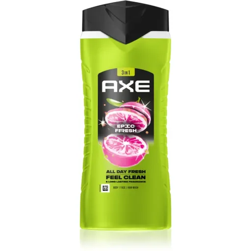 Axe Epic Fresh sprchový gel na obličej, tělo a vlasy 400 ml