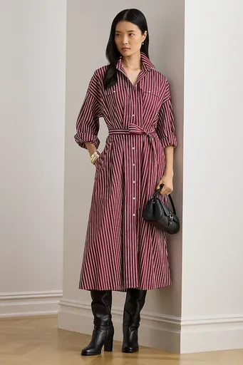 Bavlněné šaty Lauren Ralph Lauren