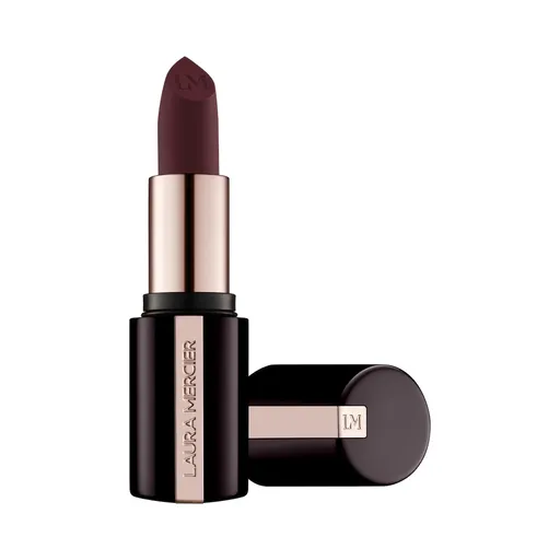 Laura Mercier Vyhlazující matná rtěnka Caviar (Smoothing Matte Lipstick) 3,8 g 777 Plum Plisse