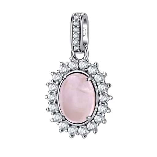 Brosway Okouzlující stříbrný přívěsek Fancy Vibrant Pink FVP121