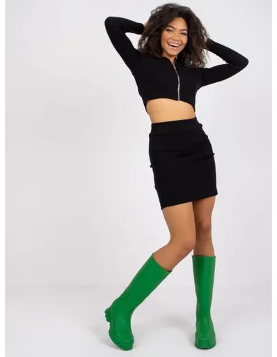 Dámská souprava se sukní Lolland RUE PARIS černá