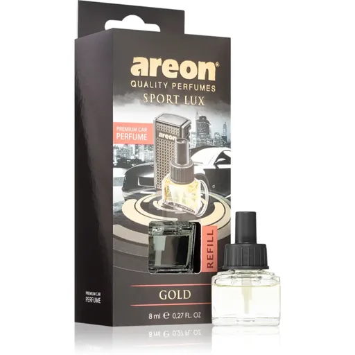 Areon Car Black Edition Gold vůně do auta – náhradní náplň 8 ml