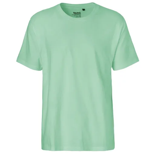 Neutral Pánské tričko Classic z organické Fairtrade bavlny - Dusty mint | XL