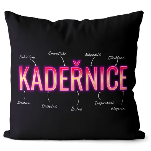 Polštář Kadeřnice - vlastnosti (Velikost: 40 x 40 cm)
