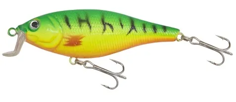Kamasaki wobler fat shad zelená-žlutá 9 cm 14 g