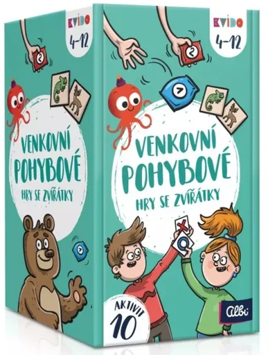 Kvído - Venkovní pohybové hry se zvířátky