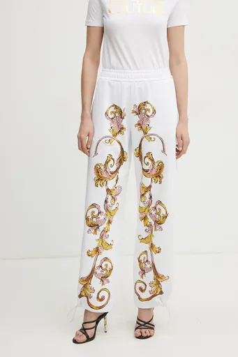 Bavlněné tepláky Versace Jeans Couture