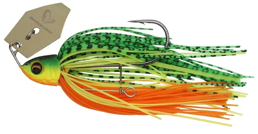 Savage gear třpytka da crazy bush sinking firetiger - 10 cm 15 g