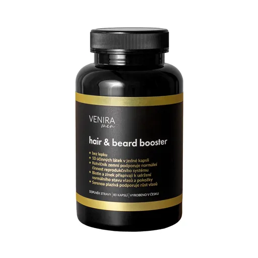 Venira Men Hair&beard booster 80 kapslí