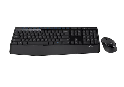 Logitech sada Wireless Combo MK345, bezdrátová klávesnice + myš, US INT