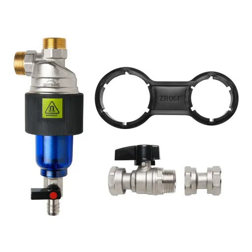 INVENA MAGNETICKÝ ODDĚLOVAČ 3/4" S NÁSTAVBOU PRO TOPNÉ ZAŘÍZENÍ CS-02-020-G