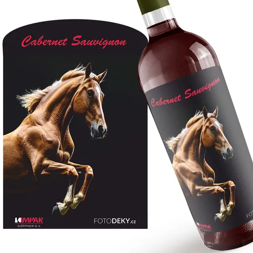 Víno Hnědý kůň (Druh Vína: Červené víno)