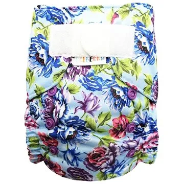 BIO Bambusová kapsová plenka (S) - Pivoňky SZ (7SSZBMBBEZ/PIV)