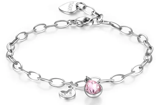 S'Agapõ Náramek s přívěsky Lucky Light SKT17