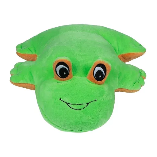 Bellatex Tvarovaný polštářek Žába, 40 x 50 cm