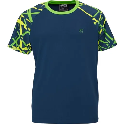 Kensis MANEE JNR Chlapecké triko, tmavě modrá, velikost 164-170