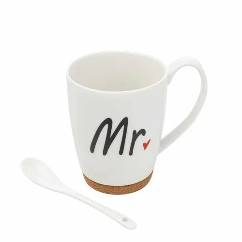 Florina Porcelánový hrnek Mr., 320 ml