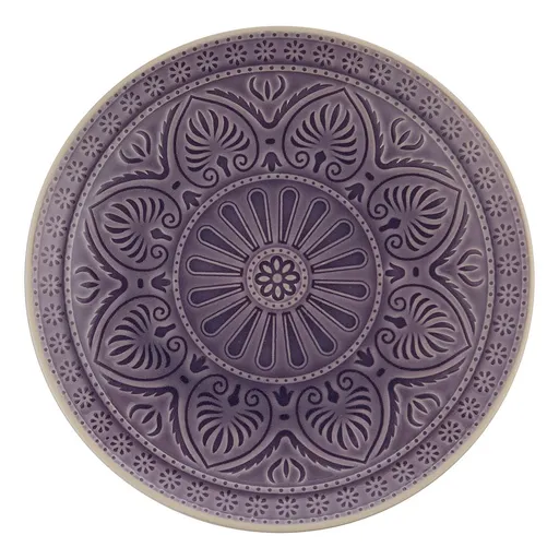 SUMATRA Talíř 25 cm - levandulová