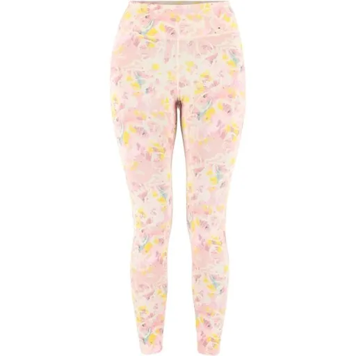 KARI TRAA VILDE RUNNING Dámské běžecké legíny, béžová, velikost