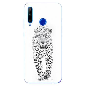 Odolné silikonové pouzdro iSaprio - White Jaguar - Huawei Honor 20 Lite