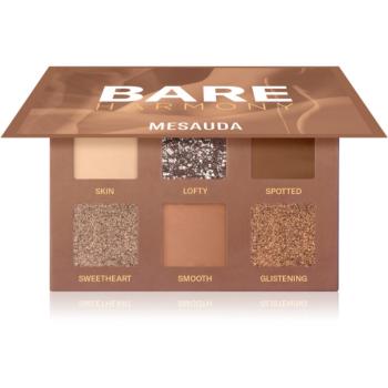 Mesauda Milano Bare Harmony paleta očních stínů odstín 206 Timeless Nude 6x1 g