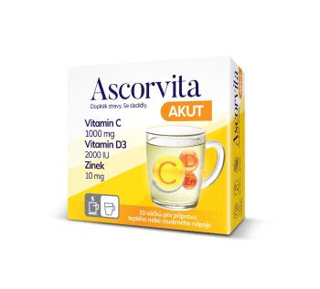 Ascorvita AKUT nápoj 10x3 g