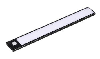 LED Solution Černé nábytkové LED svítidlo 60cm 2,5W s pohybovým čidlem 2967