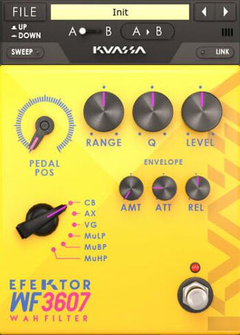 KUASSA Efektor WF3607 Wah Filter (Digitální produkt)