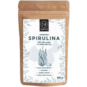 NATU Spirulina BIO prášek 180 g (8596299006226)