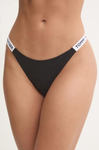 Tanga Tommy Hilfiger černá barva, UW0UW05615