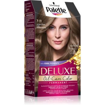 Schwarzkopf Palette Deluxe permanentní barva na vlasy odstín 7-11 Chladná střední blond 1 ks