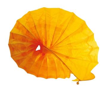 Papierová stolová lampa, nočná žltá 40W, Slimák