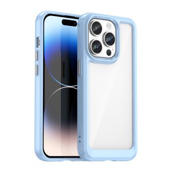 CRYSTAL Ochranný kryt Apple iPhone 15 Pro Max modrý