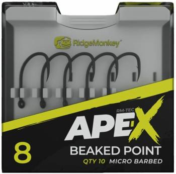 Ridgemonkey háček ape-x beaked point barbed 10 ks - velikost 6