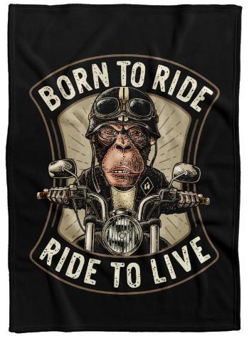 Deka Born to ride (Podšití beránkem: NE)