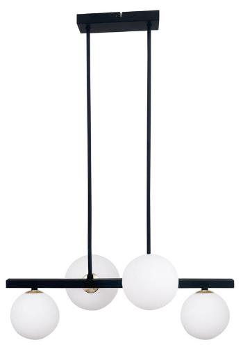 Candellux Černý závěsný lustr Kama pro žárovku 4x G9 34-01214