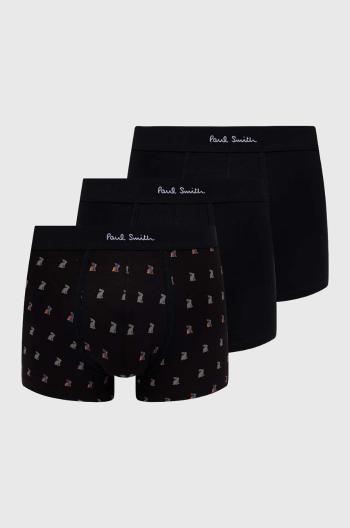 Boxerky Paul Smith 3-pack pánské, černá barva, M1A.914.M3PK53