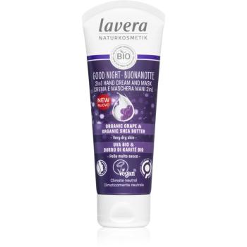 Lavera Good Night revitalizační krém a maska na ruce 75 ml