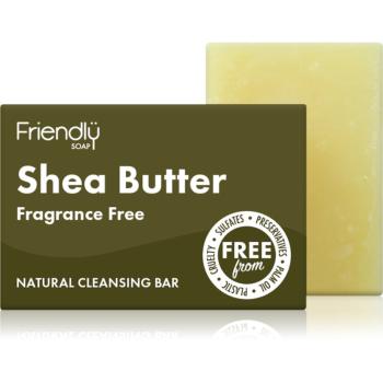 Friendly Soap Shea Butter přírodní mýdlo na obličej s bambuckým máslem 95 g