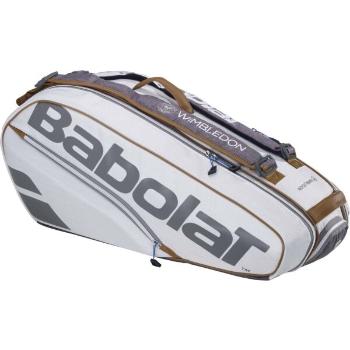 Babolat RH6 PURE WIMBLEDON Tenisová taška, bílá, velikost