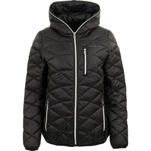 ALPINE PRO OKELLA Dámská zimní bunda, černá, velikost
