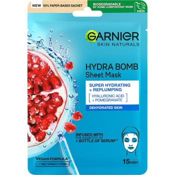 Garnier Super hydratační vyplňující maska Moisture&Aqua Bomb (Skin Tissue Superhydrating Mask) 28 g